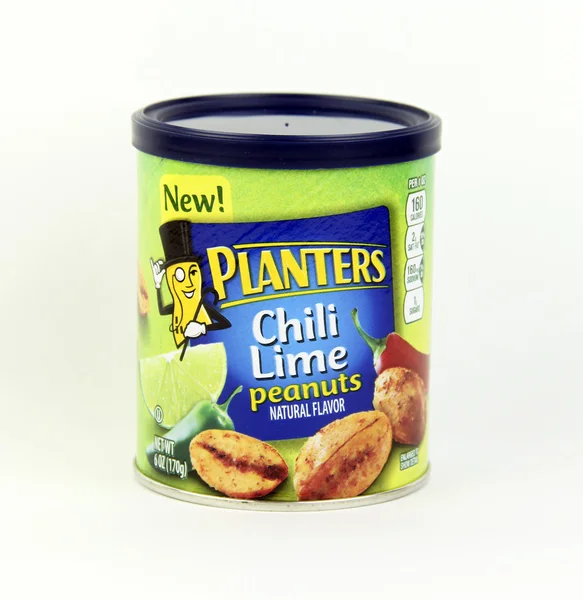 Container of Planters Chili Lime Peanuts