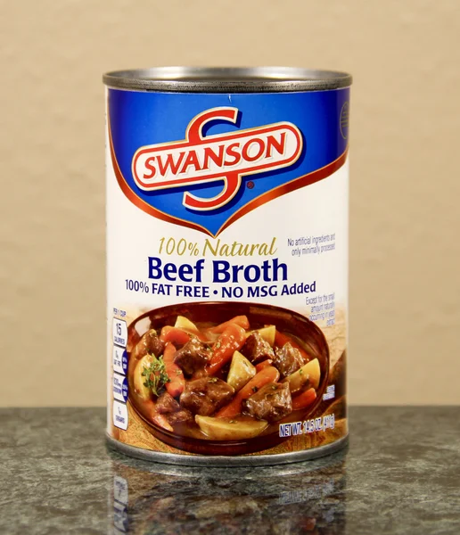 Can of Swanson Beef  Broth Soup