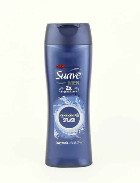 Bottle of Suave Body Wash