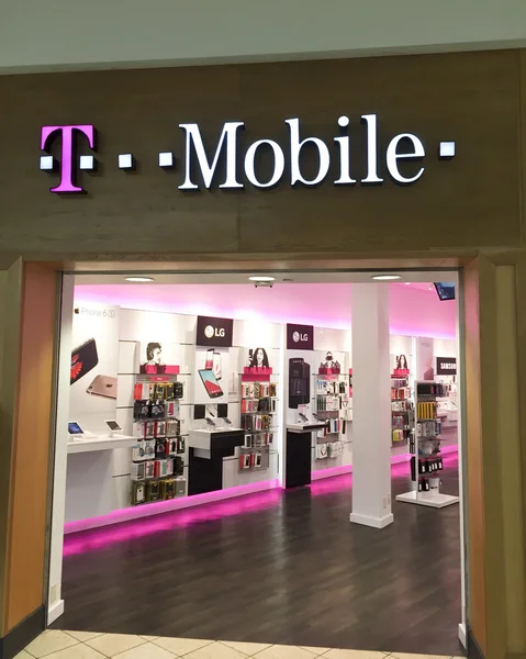T  Mobile Store in a Retail Mall