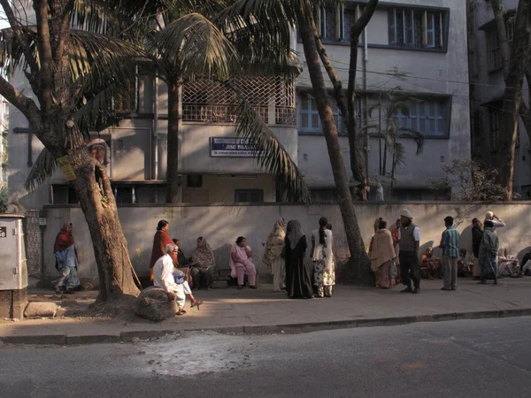 KOLKATA, INDIA, FEBRUARY 03, 2009: People are coming for free medical assistance in Jisu Bhavan house established by Mother Teresa and run by the Missionaries of Charity Fathers in Kolkata