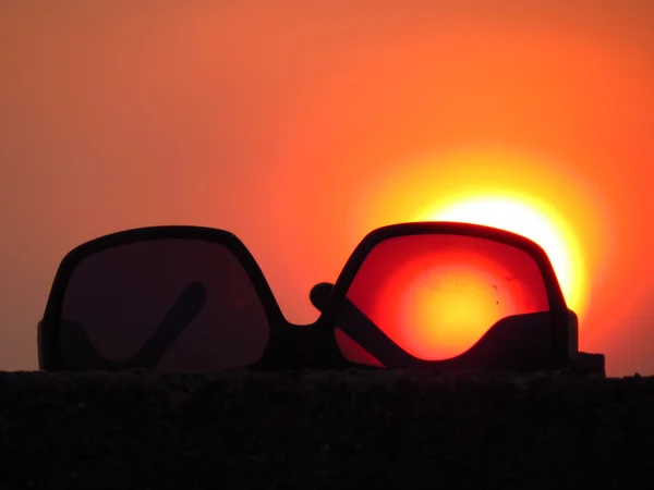 Sunglasses in the summer Sun
