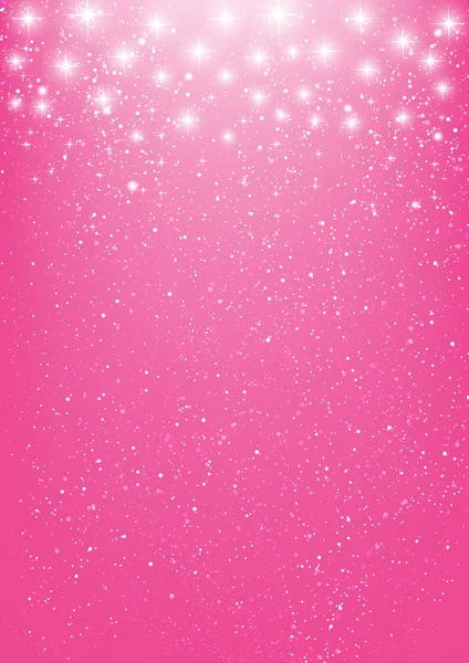 Stars on pink background