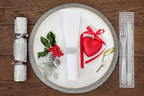 Christmas Bling Place Setting