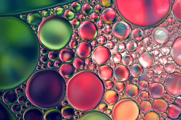 Oil drops abstract background