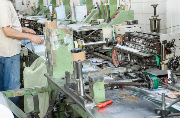 Worker in the factory of special-purpose machines