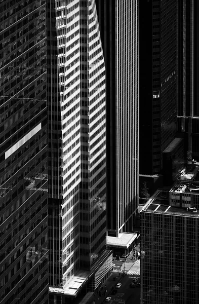 New York cityscape birds eye view