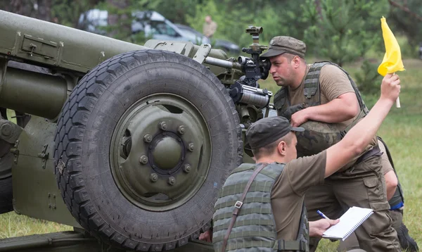 Military training  at training Center of National Guard of Ukrai