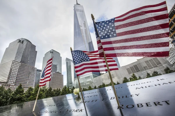 Memorial at World Trade Center Ground Zero.