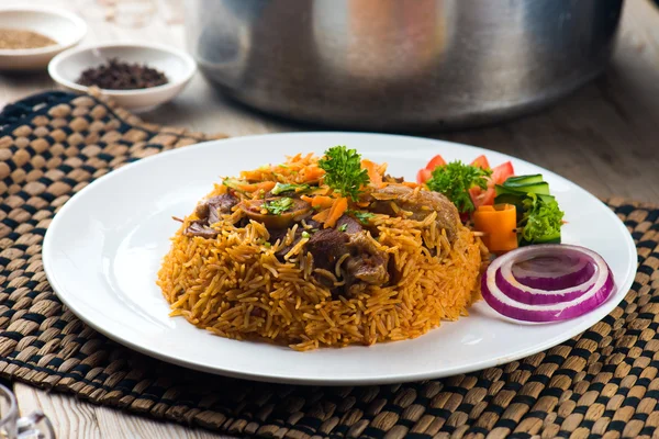 Arabic rice with meat