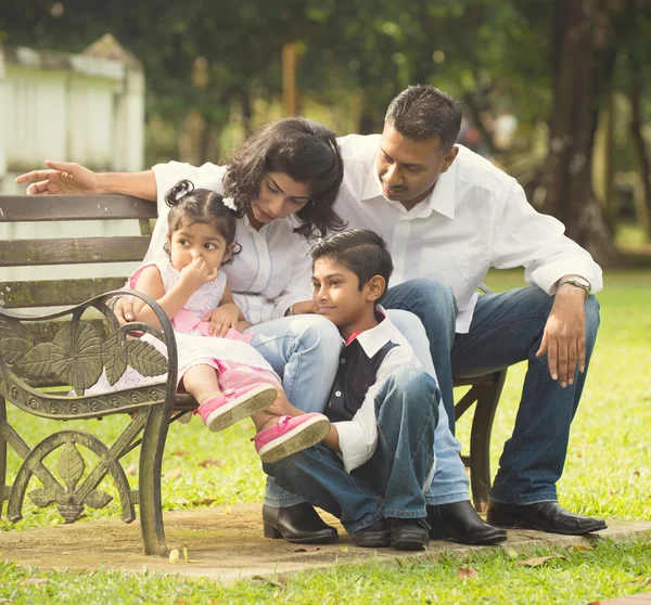 Indian family  at park