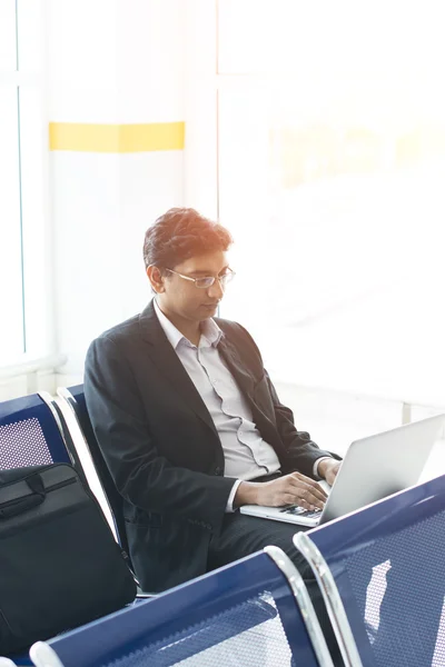 Business man at airport