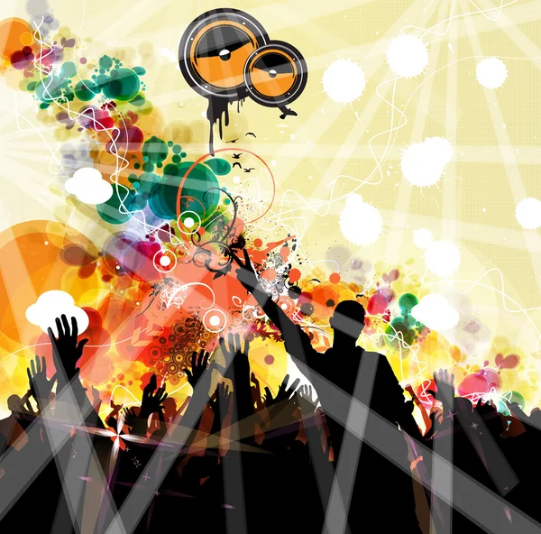 Music event illustration