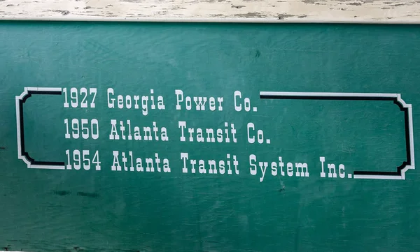 Historical Plaque of Atlanta Companies