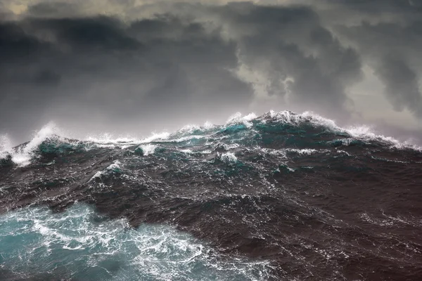 Ocean wave during storm in the atlantic ocean