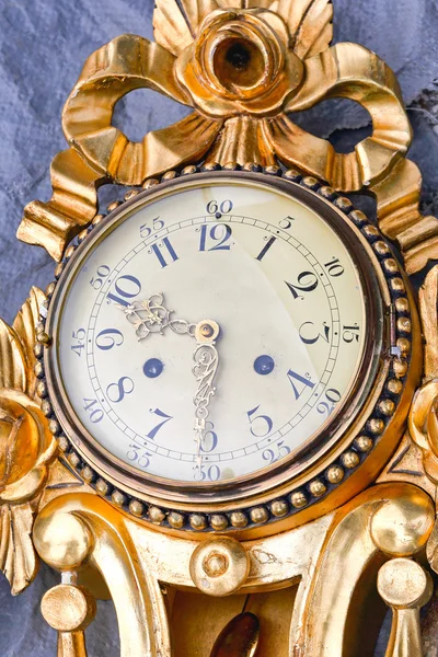 Vintage Gold Clock