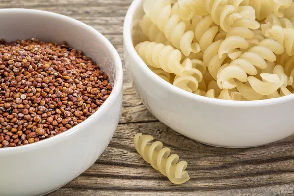 Quinoa grain and pasta