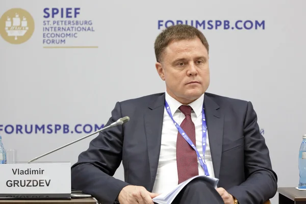 Vladimir Gruzdev at International Economic Forum