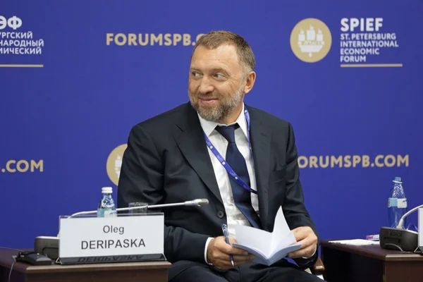 Oleg Deripaska at International Economic Forum