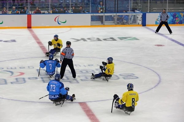 Paralympic winter games in ice Arena Shayba