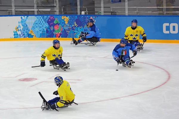 Paralympic winter games in ice Arena Shayba