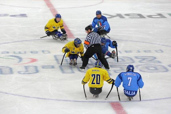 Paralympic winter games in ice Arena Shayba