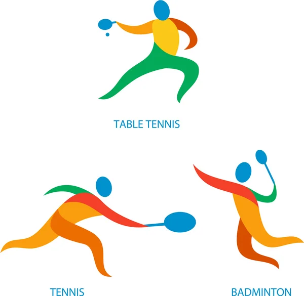 Table Tennis Badminton Icon