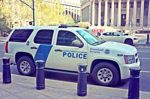 Homeland Security Federal Police Car
