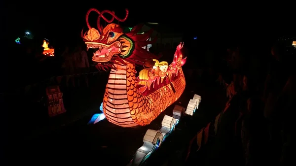 Dragon Boat Handmade Chinese Lantern