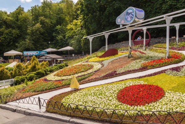 Flower Show Landscape Park in Kiev.