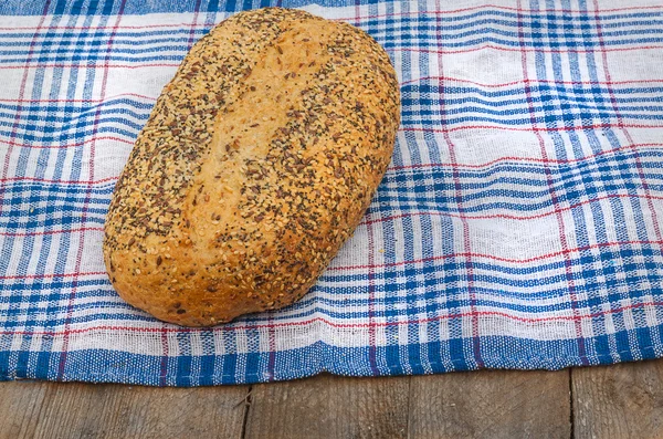 Wheat bread with  seeds