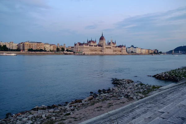 The Hungarian Parliament building at night