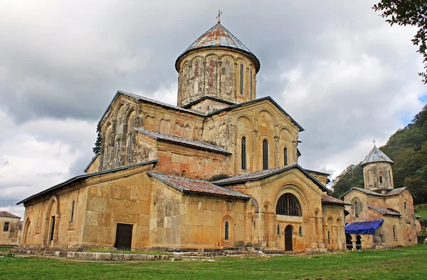 Gelati Monastery, Georgia. It contains the Church of the Virgin founded by the King of Georgia David the Builder in 1106, and the 13th-century churches of St George and St Nicholas