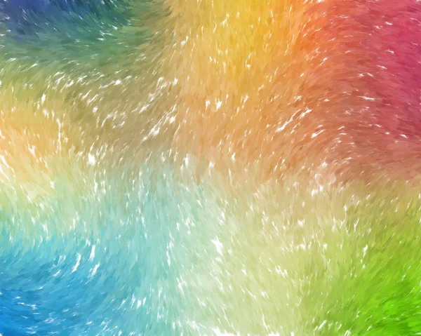 Painted abstract impressionism rainbow background