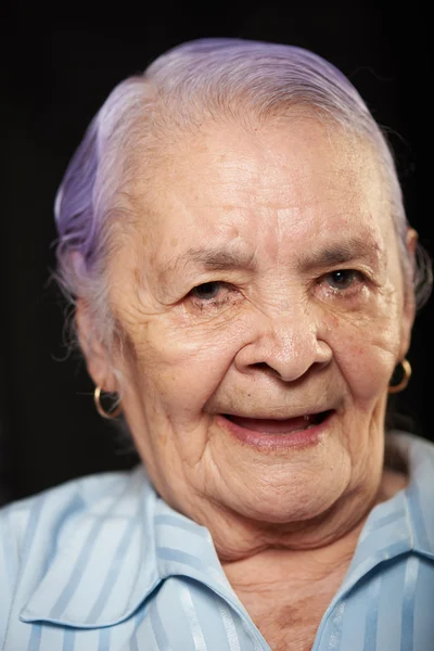 Portrait of smiling grandma