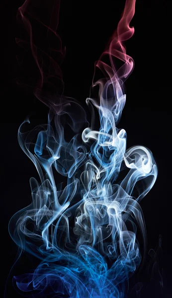 Absract swirl on smoke cloud