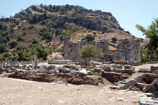 Ancient city of Kaunos, Dalyan valley, Turkey