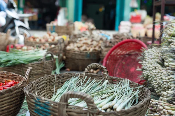 Asian vegetable market