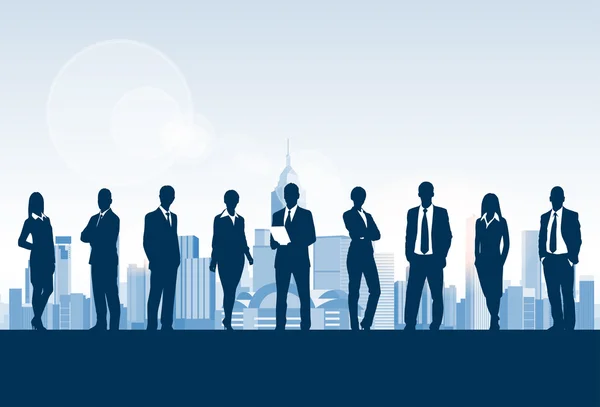 Business People Silhouettes