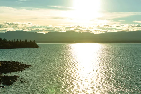 Beautiful lake in Canada
