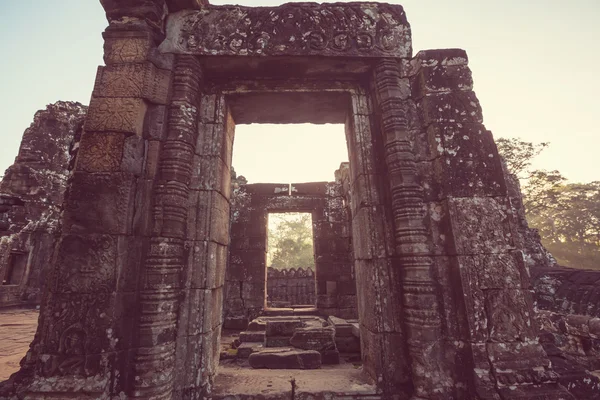 Ancient Khmer civilization ruins