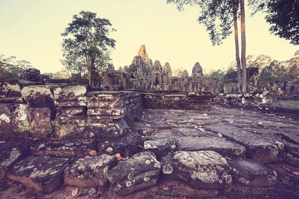 Ancient Khmer civilization ruins