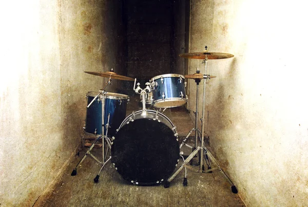 Drums conceptual image. Drum set.
