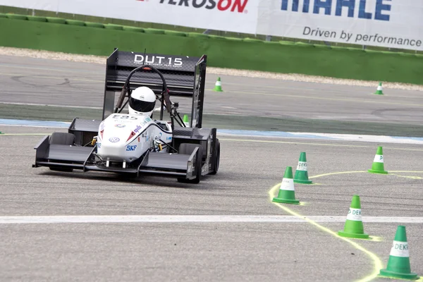 Formula Student Team Delft during the autocross event