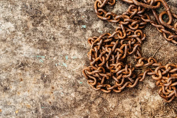 Rusty old chain