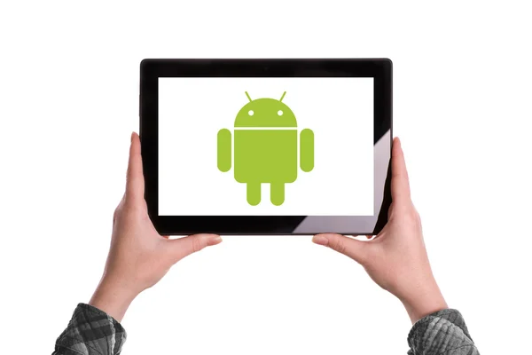 Android Logo On Digital Tablet