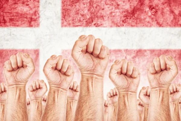 Denmark Labor movement, workers union strike
