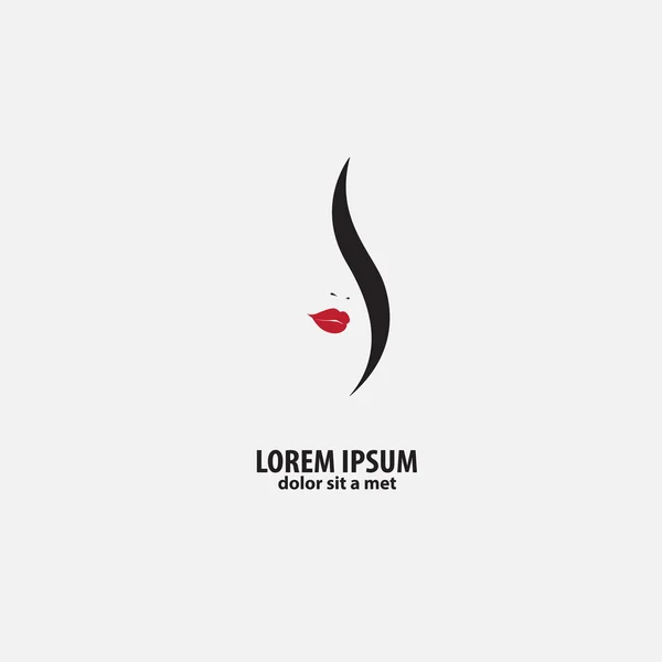 Sample logo for a beauty salon, products