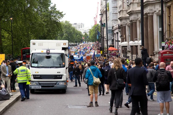 March for europe in London