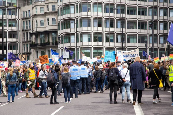 March for europe in London